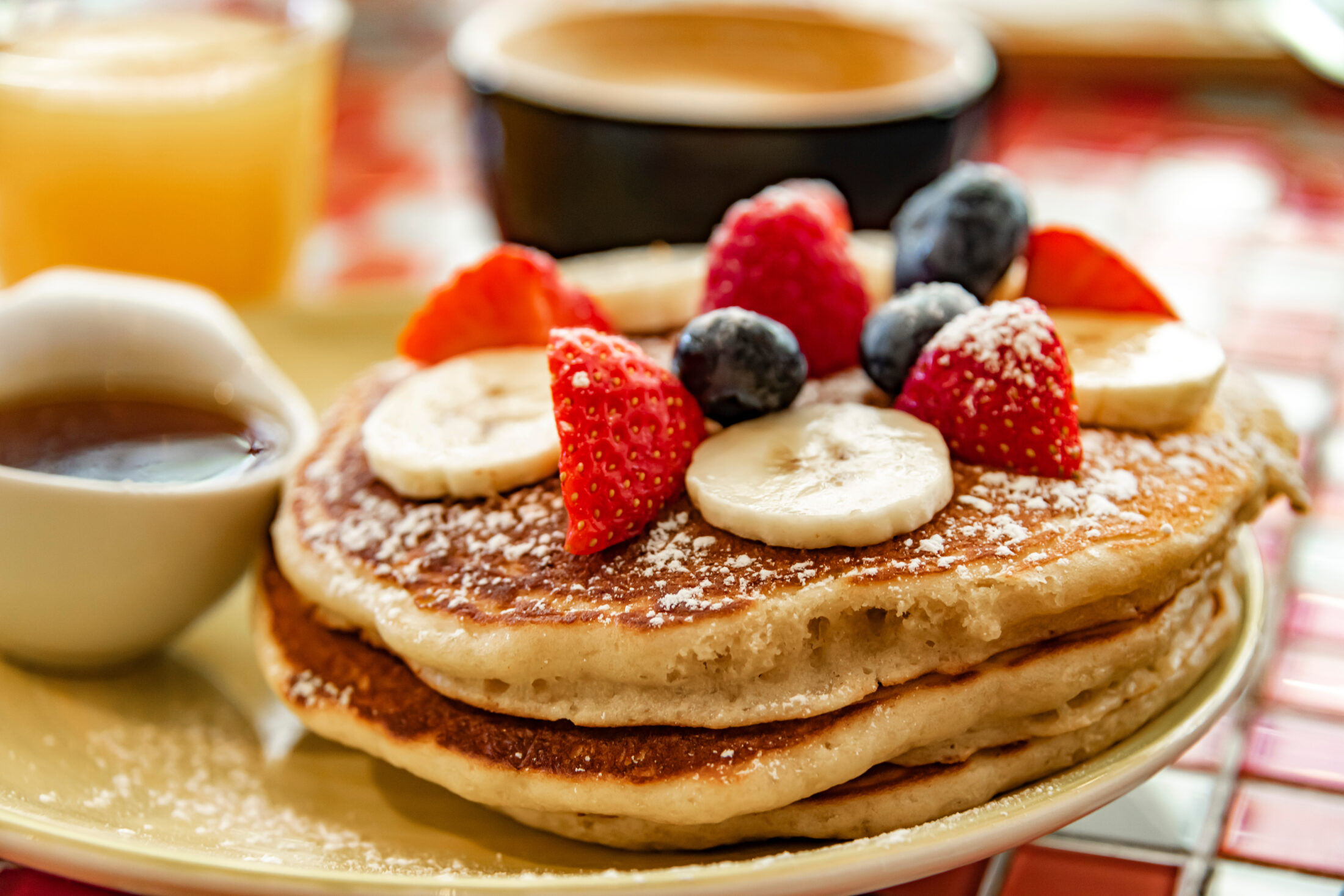 Pancakes beim Brunch